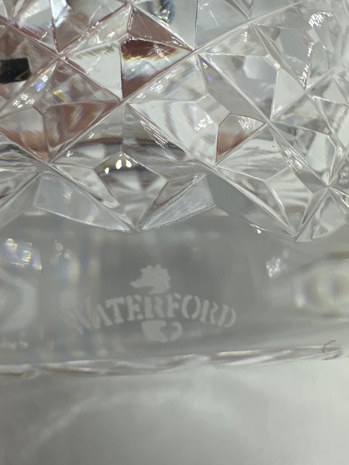Waterford Crystal Happy Birthday Double Old Fashioned Glass