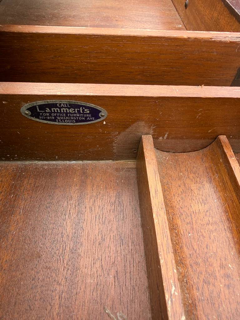 PROJECT DESK: Lammerts Wood Desk With Drawers