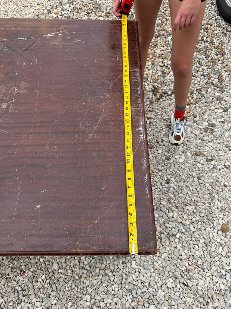 PROJECT DESK: Lammerts Wood Desk With Drawers
