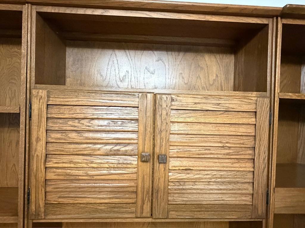 A. Brandt Ranch Oak Modular Wall Unit