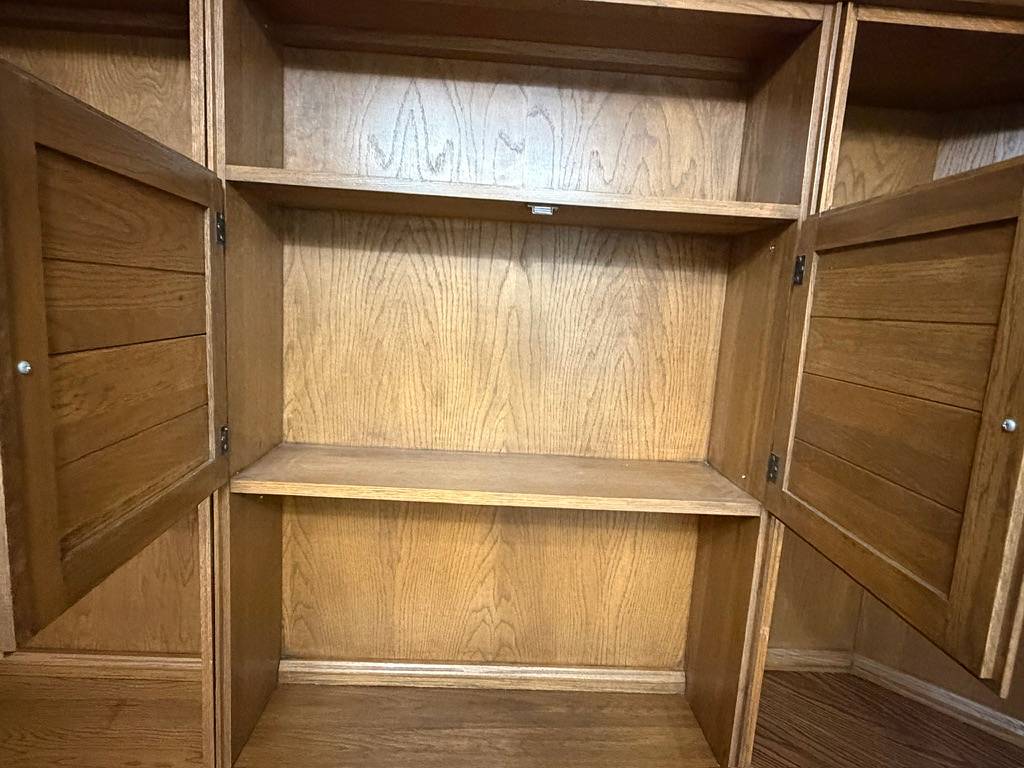 A. Brandt Ranch Oak Modular Wall Unit