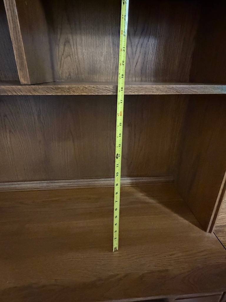 A. Brandt Ranch Oak Modular Wall Unit