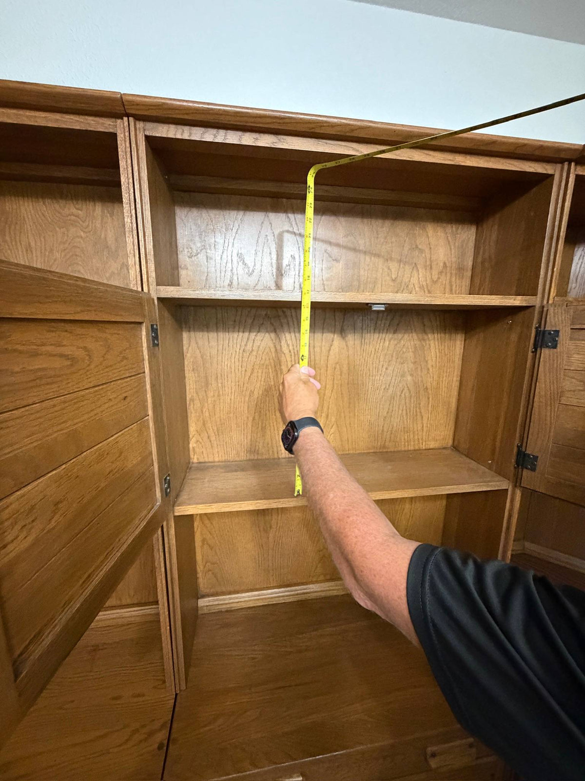 A. Brandt Ranch Oak Modular Wall Unit