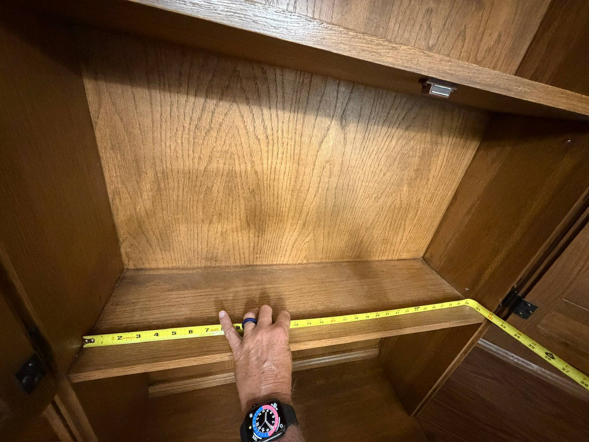 A. Brandt Ranch Oak Modular Wall Unit