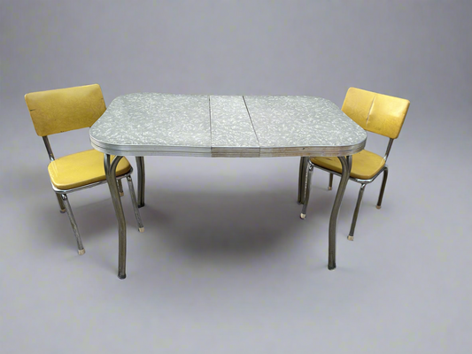 Retro Formica and Chrome Table