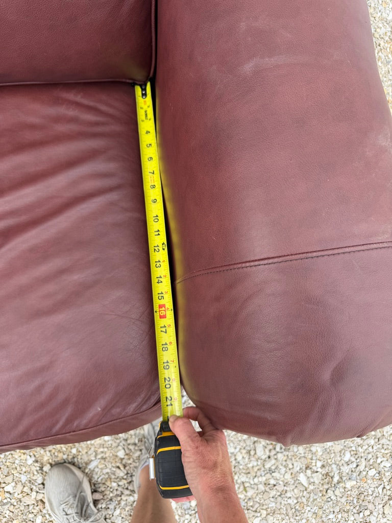 Rolled Arm Loveseat with Nailhead Trim