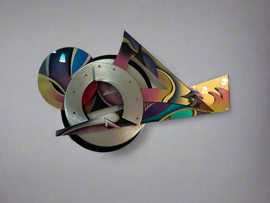 Schlomi Haziza metal wall art
