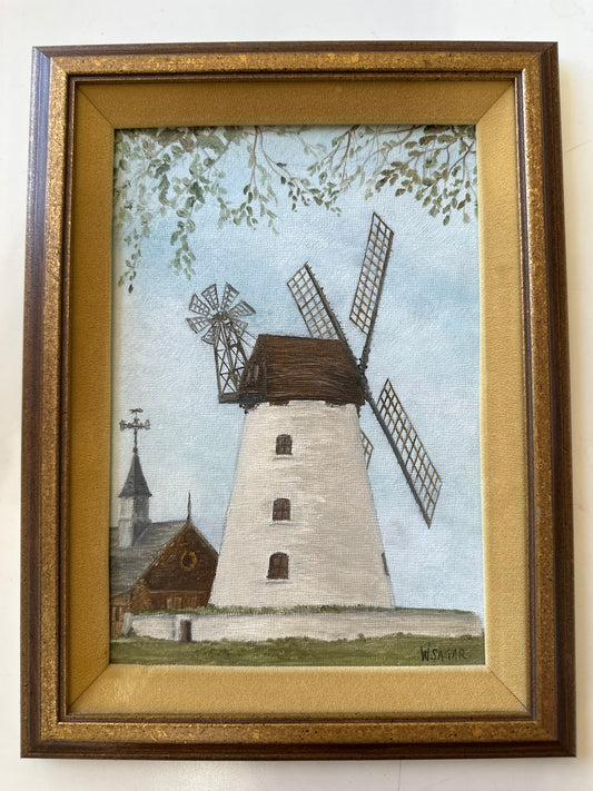 W Sagar painting  "Windmill"